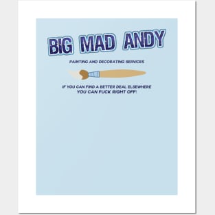 Big Man Andy - Painting and Decorating Posters and Art